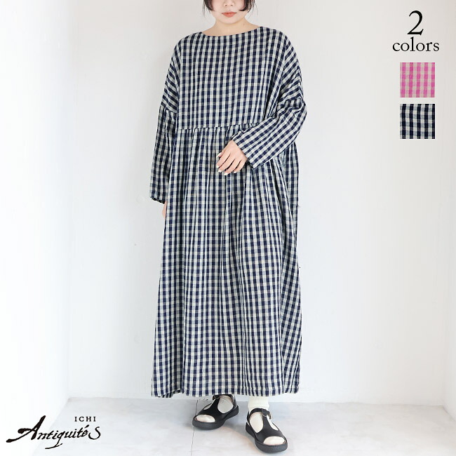 楽天市場】【新作】iCHi Antiquites(イチアンティークス)L/C GINGHAM