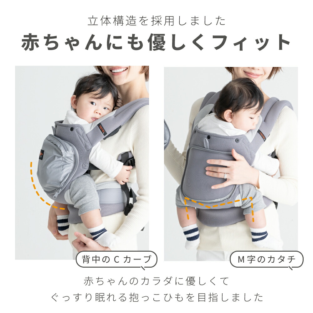 楽天市場】日本メーカー 抱っこ紐 抱っこひも メッシュ 通気性