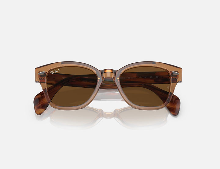 楽天市場】Rayban レイバン RB0880sf-8225 サングラスブラウンフレーム