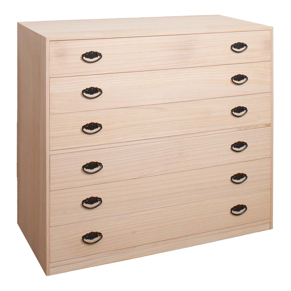 楽天市場】日本製 桐引出しタンス6段 タンス 箪笥 たんす 桐タンス 桐