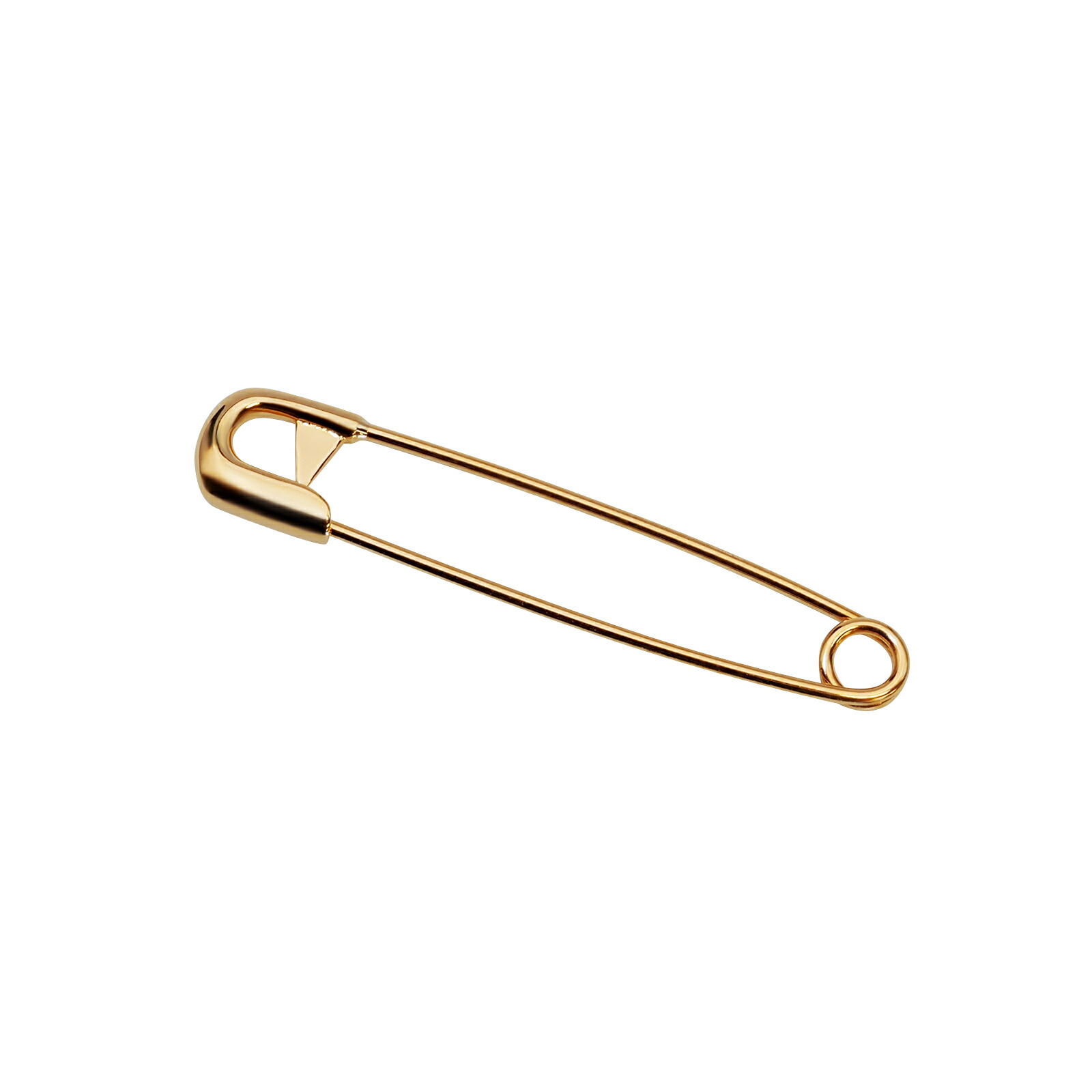 楽天市場】【1個売り】 安全ピン 18金 イエローゴールド 18金無垢の