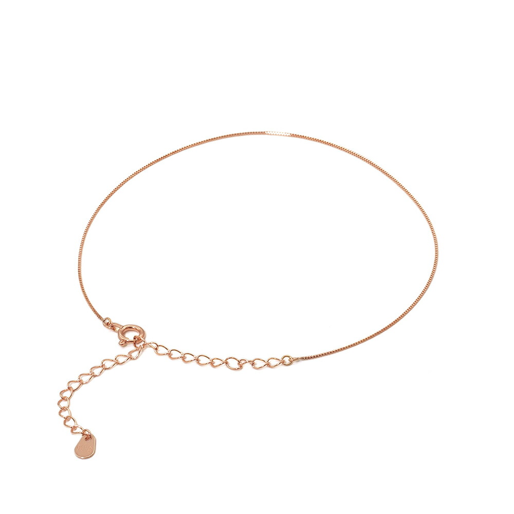 楽天市場】アンクレット チェーン 18金 ピンクゴールド ベネチアン