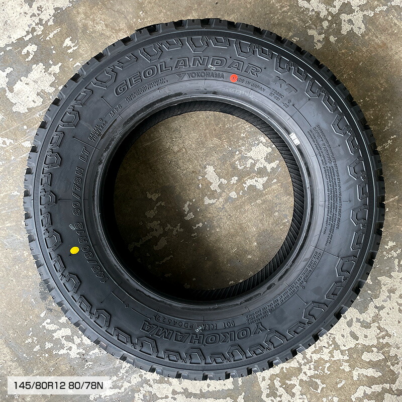 楽天市場】ジオランダー KT Y828C 145/80R12 80/78N LT 12インチ 単品