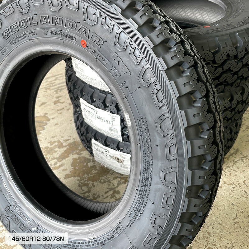 楽天市場】ジオランダー KT Y828C 145/80R12 80/78N LT 12インチ 単品