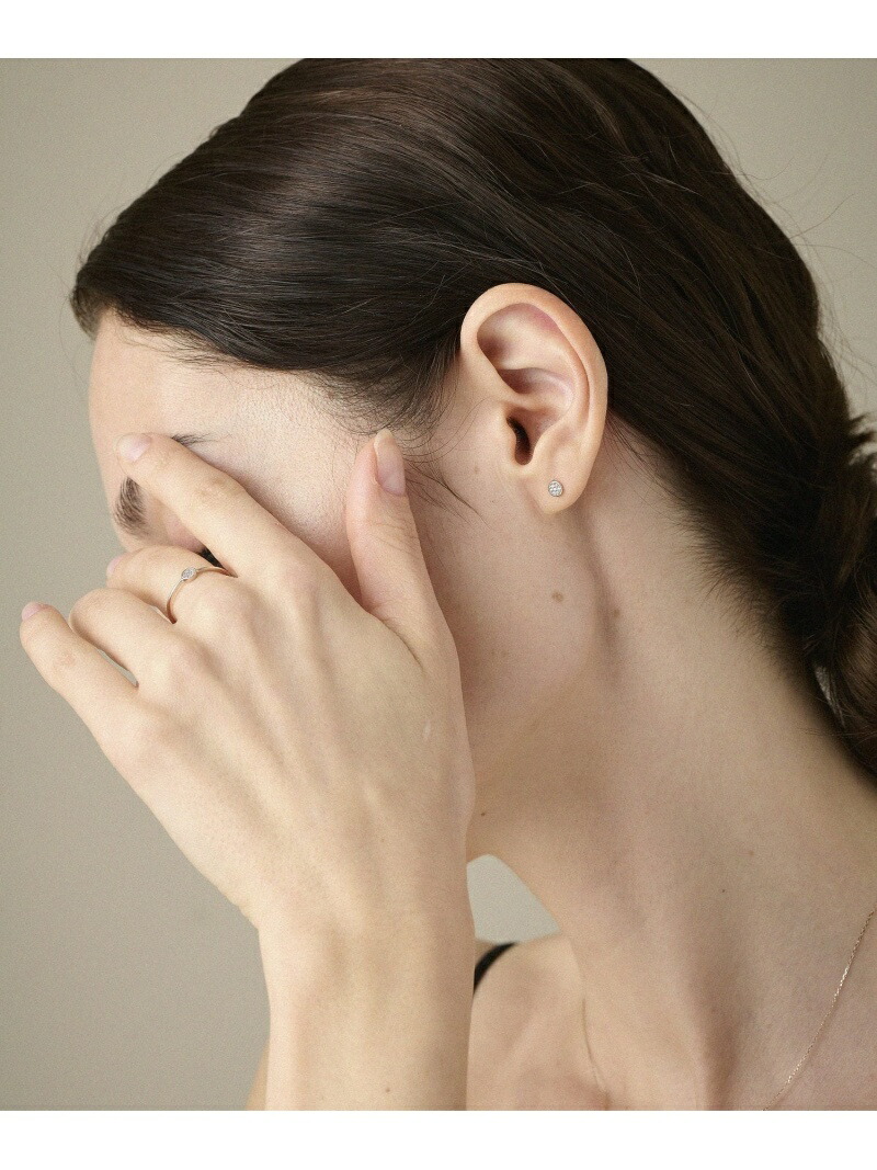 楽天市場】K10 ブリリアント ダイヤモンド ピアス ete エテ