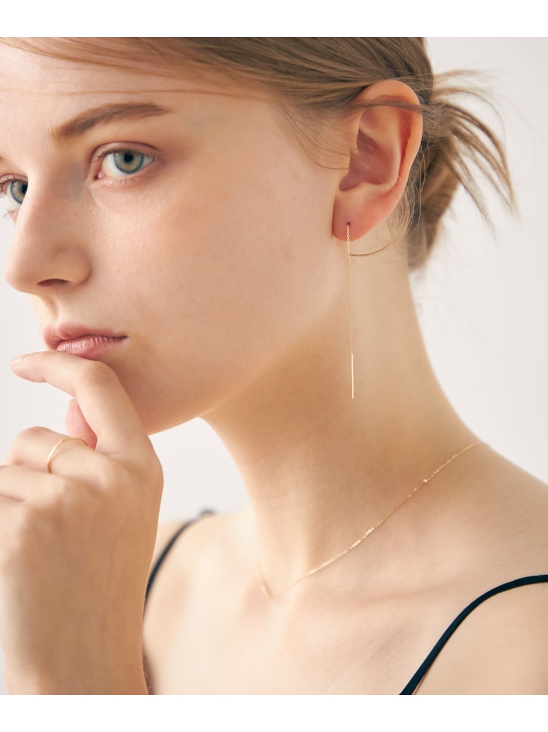 楽天市場】[ONLINE Limited] K10YG ワイヤー アメリカンピアス ete