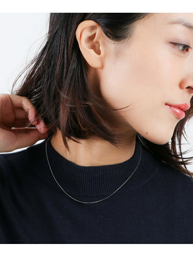 楽天市場】PT900ミストベネチアンチェーンネックレス ete エテ