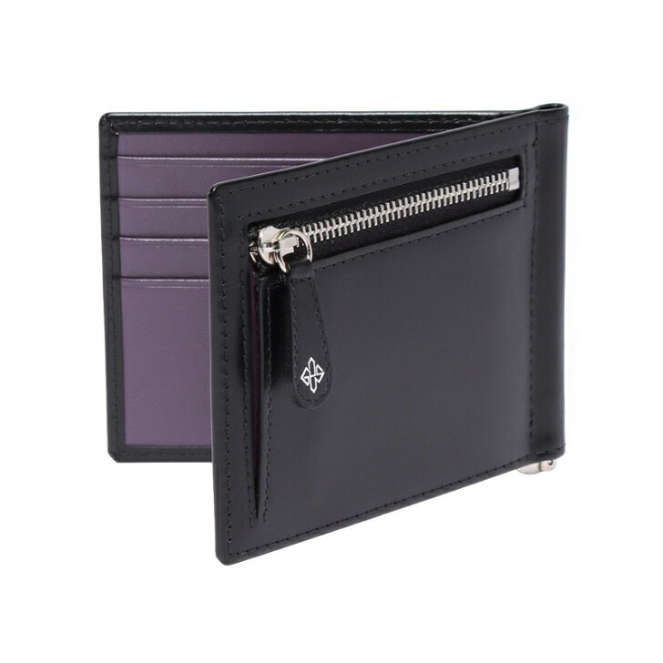 ブラックレザー マネークリップ ジッパー付き 楽天市場】【楽天1位