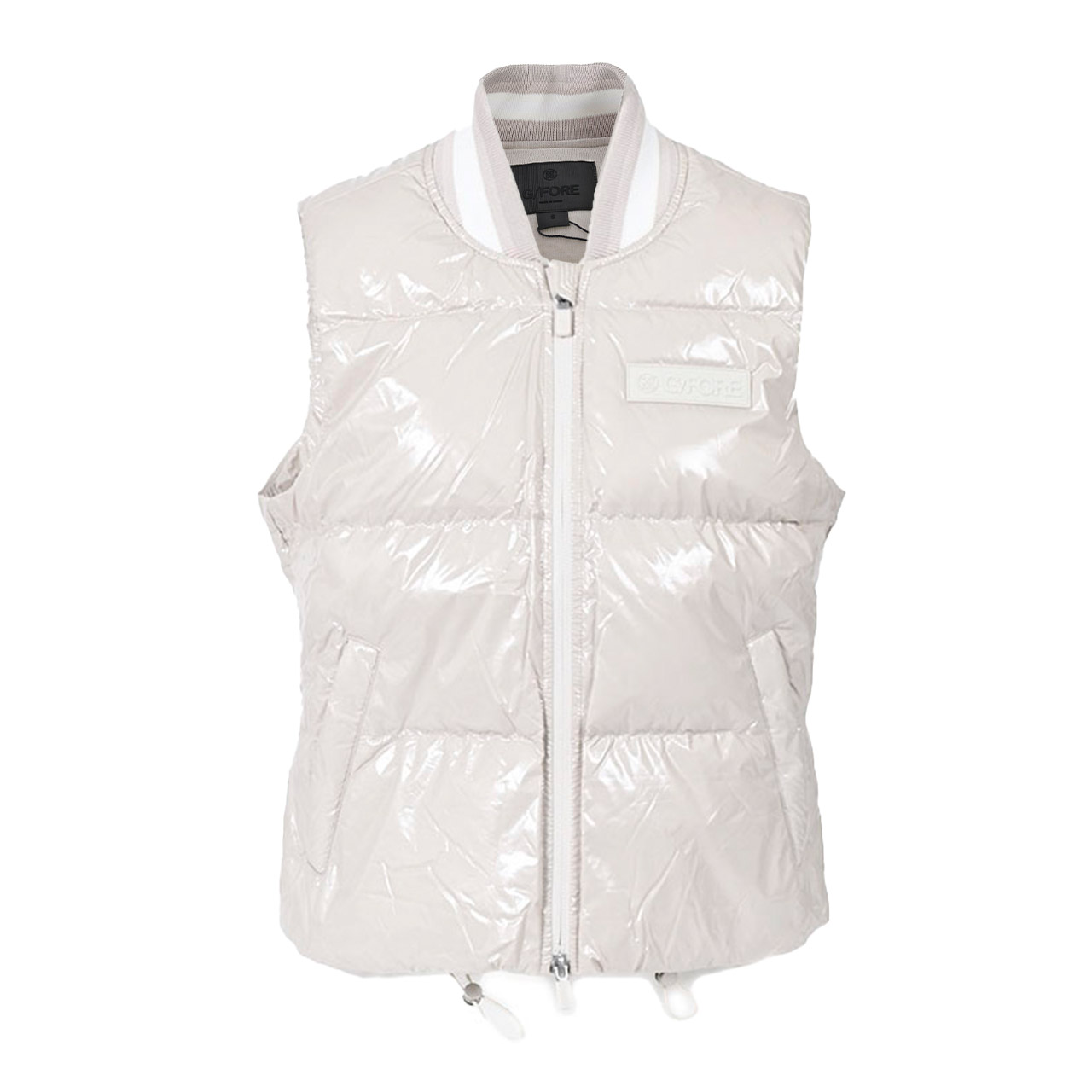 24新作 ジーフォア ゴルフウェア レディース レディース ダウンベスト