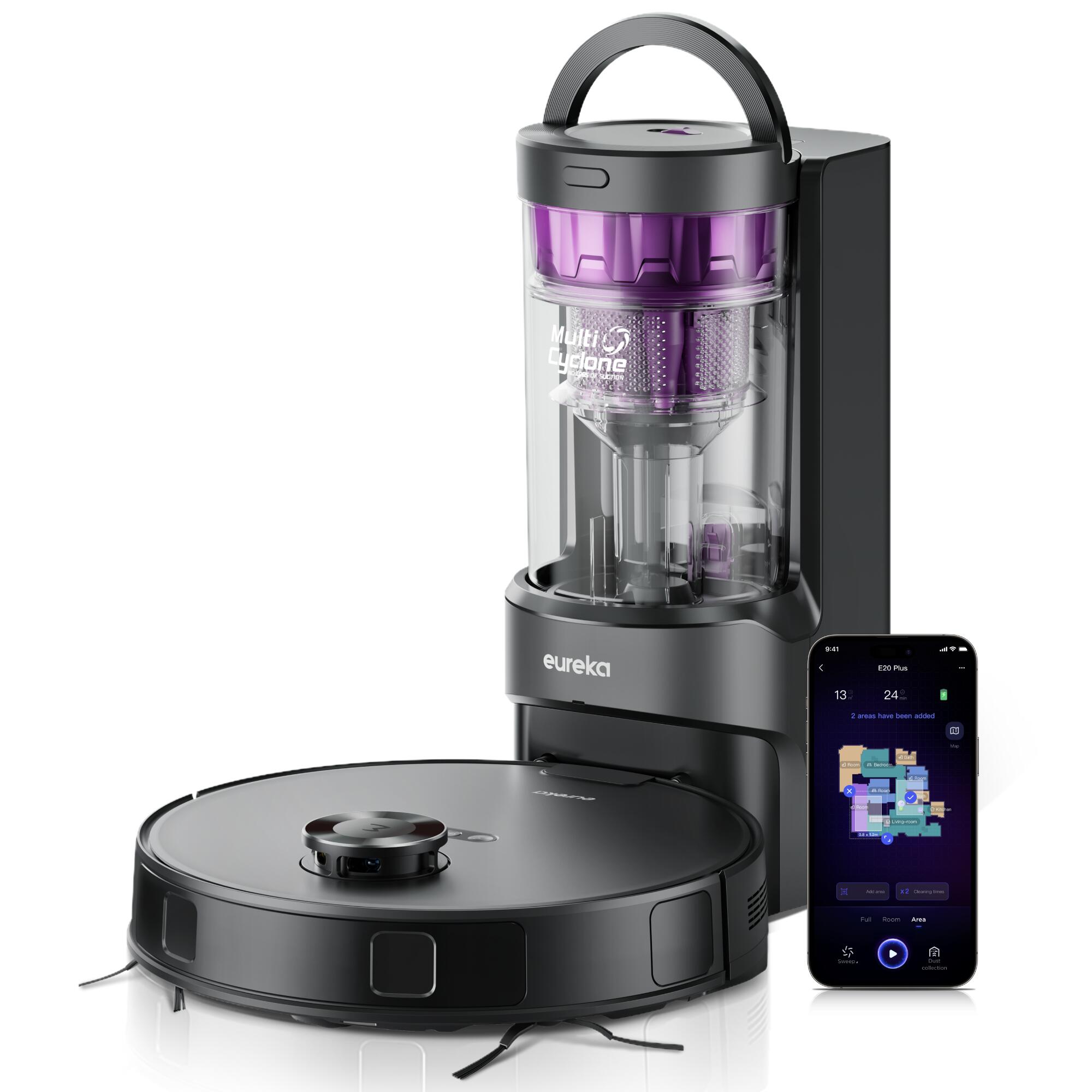 楽天市場】EUREKA（ユーリカ） E20PLUS ロボット掃除機 8000Pa 強力