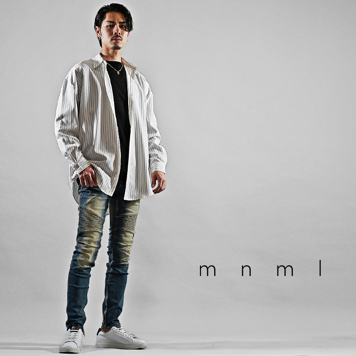 楽天市場】mnml デニム ミニマル ジーンズ スキニー ジーンズ スキニー