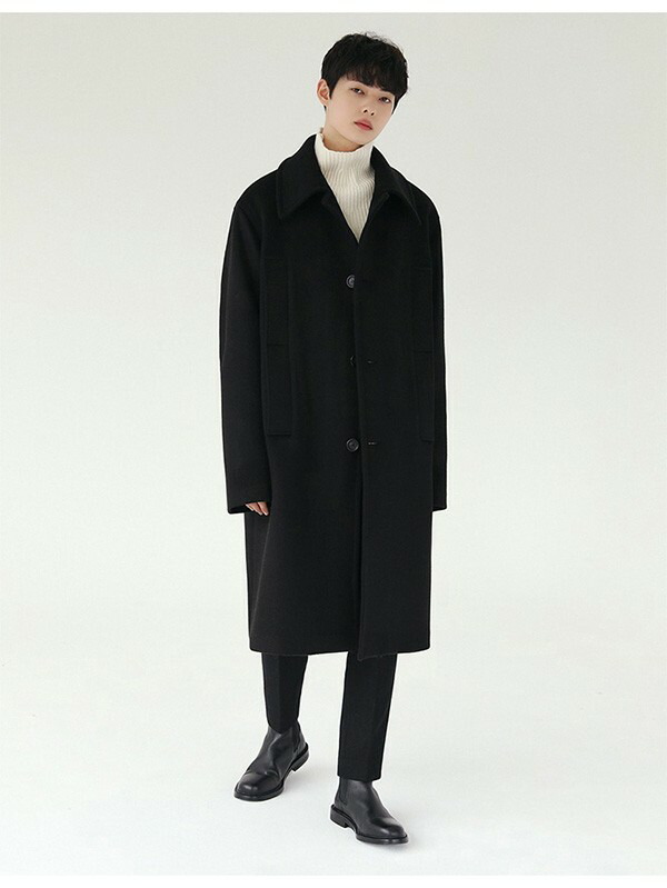 楽天市場】ステンカラーコート チェスターコート ロングコート メンズ