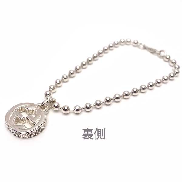 楽天市場】グッチ ブレスレット インターロッキングG ボールチェーン