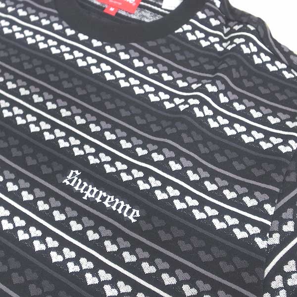 楽天市場】新品 シュプリーム Supreme Tシャツ 半袖 ニット ハート柄