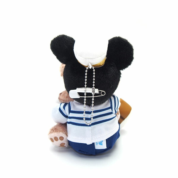 楽天市場】ミッキーとダッフィー ぬいぐるみバッジ ハートフェルト