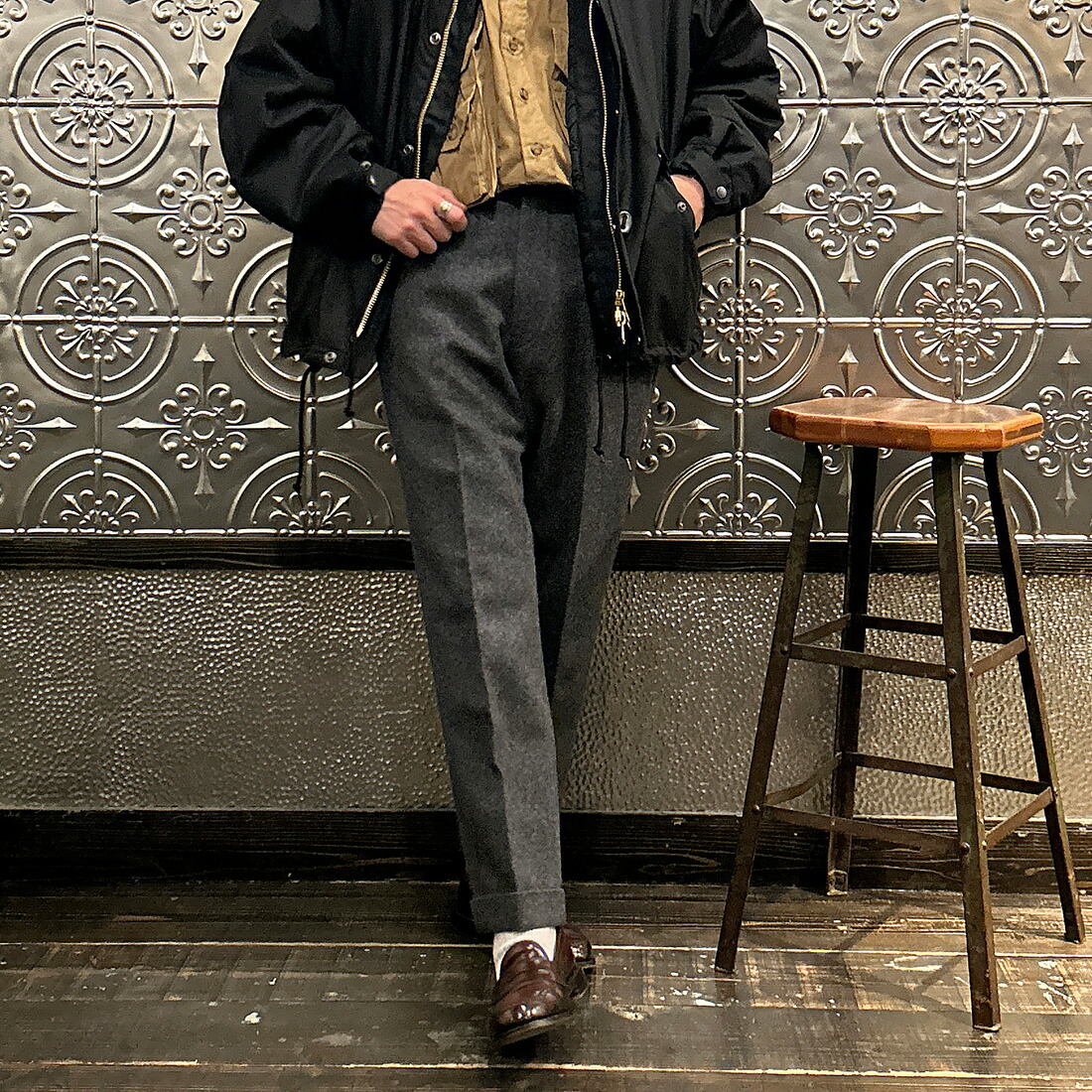 楽天市場】BARBOUR (バブアー) SHORT WIND WAX PARKA - BLACK アウター