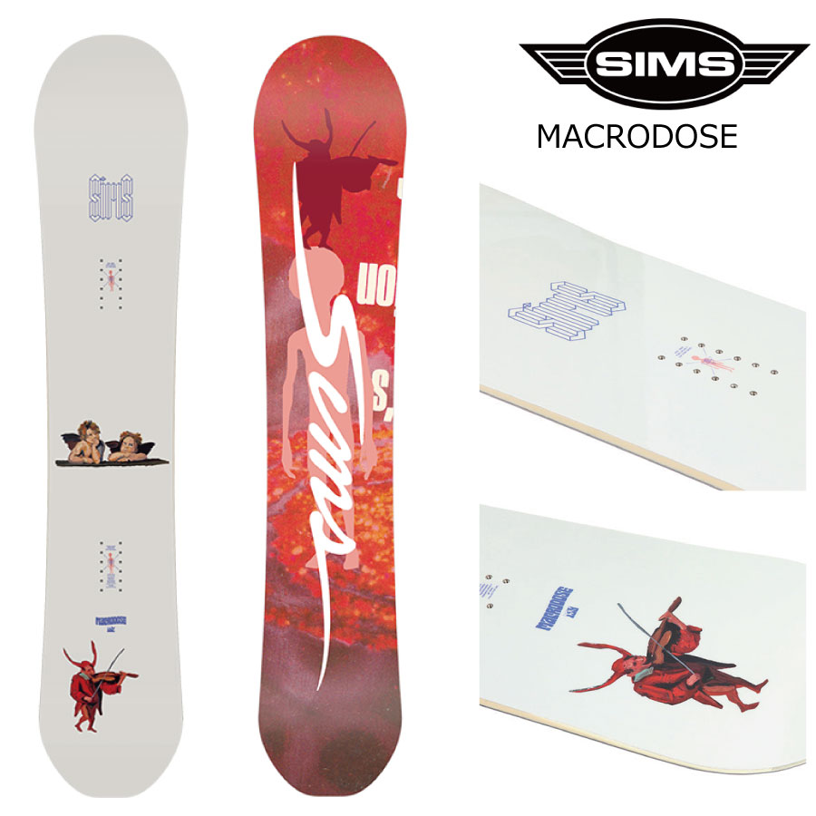 楽天市場】シムス スノーボード マイクロドーズ 24-25 SIMS MACRODOSE