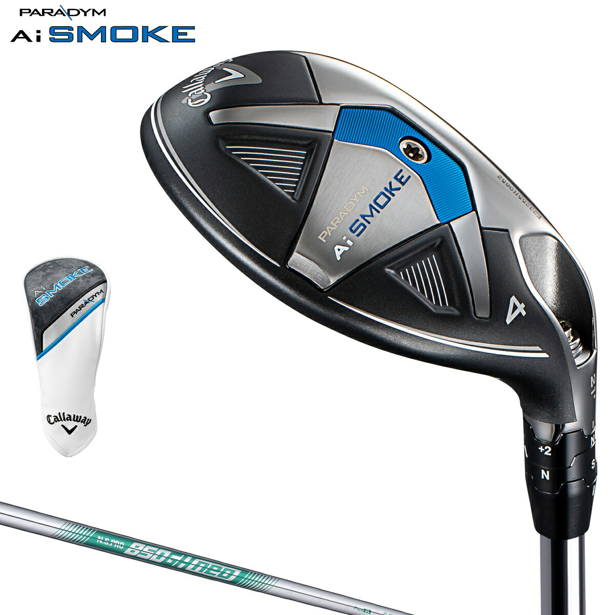 送料込 キャロウェイ AiスモークU4 No1グリップ交換済 送料込