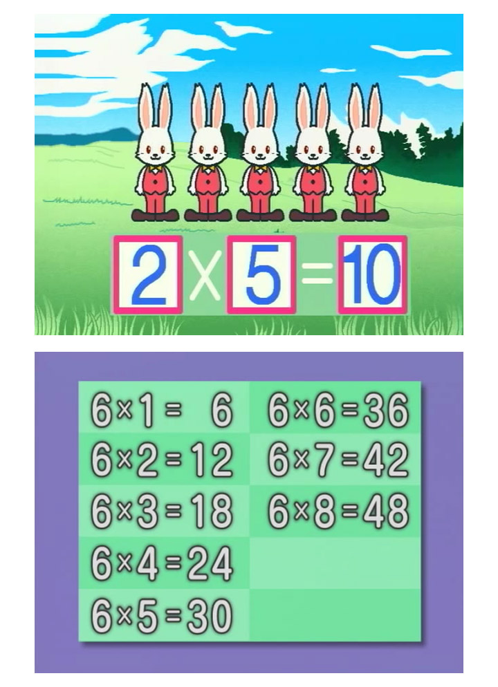 楽天市場】おぼえちゃおう！ かけざん 九九 DVD 日本語 【正規販売店