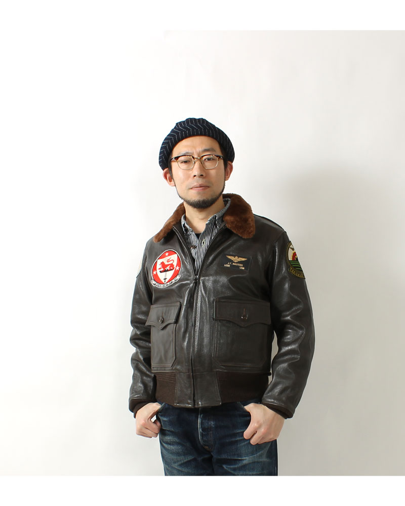 楽天市場】バズリクソンズ レザーフライトジャケット G-1 BR80637 2023