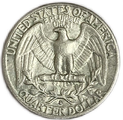楽天市場】【銀貨】 アメリカ クォーターダラー 25セント ワシントン