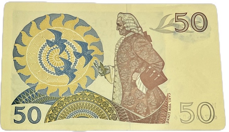 楽天市場】スウェーデン紙幣 50クローナ 1989年 未使用 カール・フォン