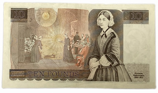 楽天市場】英国 イングランド銀行 10ポンド 表 エリザベス女王 裏フ