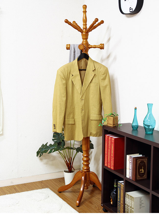 楽天市場】ポールハンガー 極太 ハンガーラック ハンガーポール コート