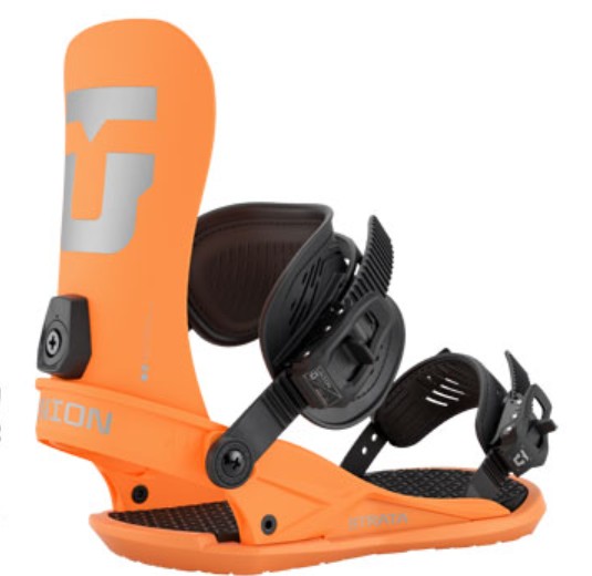 オレンジ スノーボード ビンディング 未使用 Mサイズ スノーボード