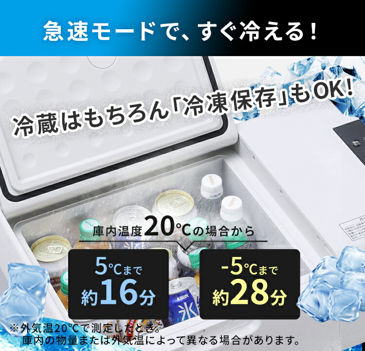 楽天市場】冷蔵庫 車載 小型 ポータブル冷蔵庫 クーラーボックス 30l