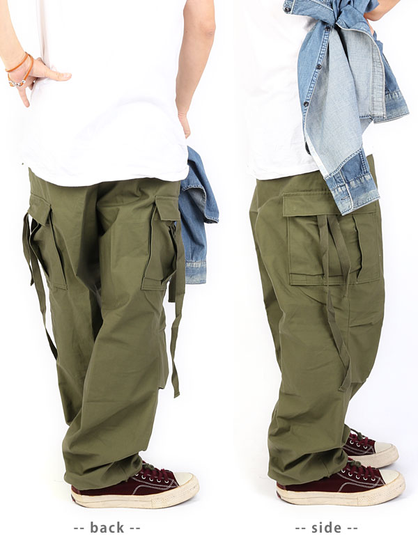 楽天市場】カーゴパンツ M65 オリーブ [ 新品 ] レプリカ 復刻版