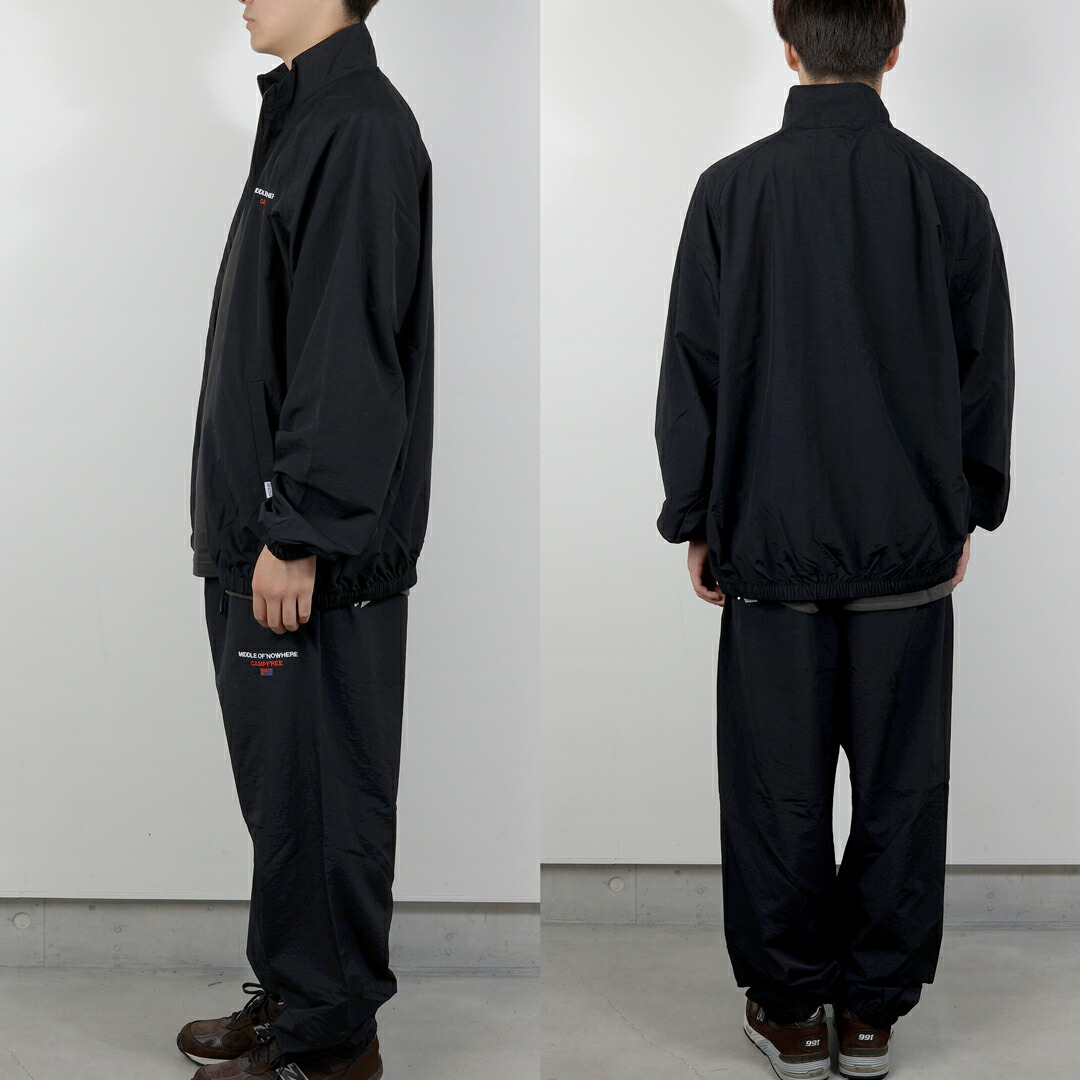 楽天市場】CAMPFREE トラックスーツ 上下 ナイロンジャケット