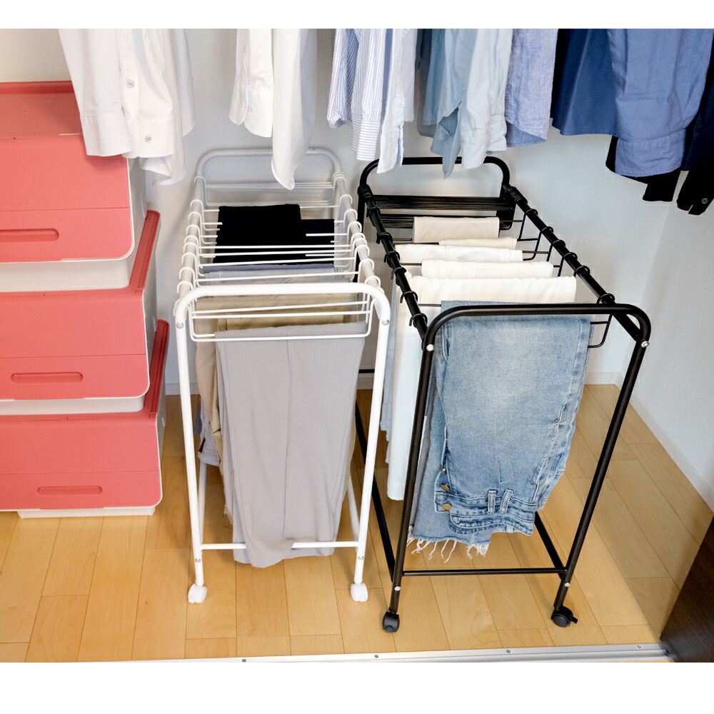 楽天市場】【レビューでプレゼント】スラックスハンガー ズボン パンツ