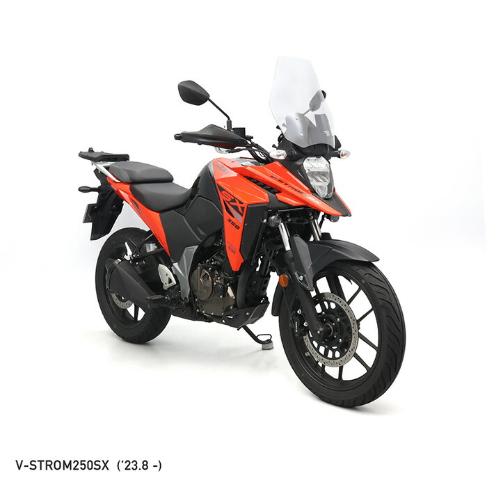 楽天市場】Vストローム250SX EL11L ロングウインドスクリーン (クリア