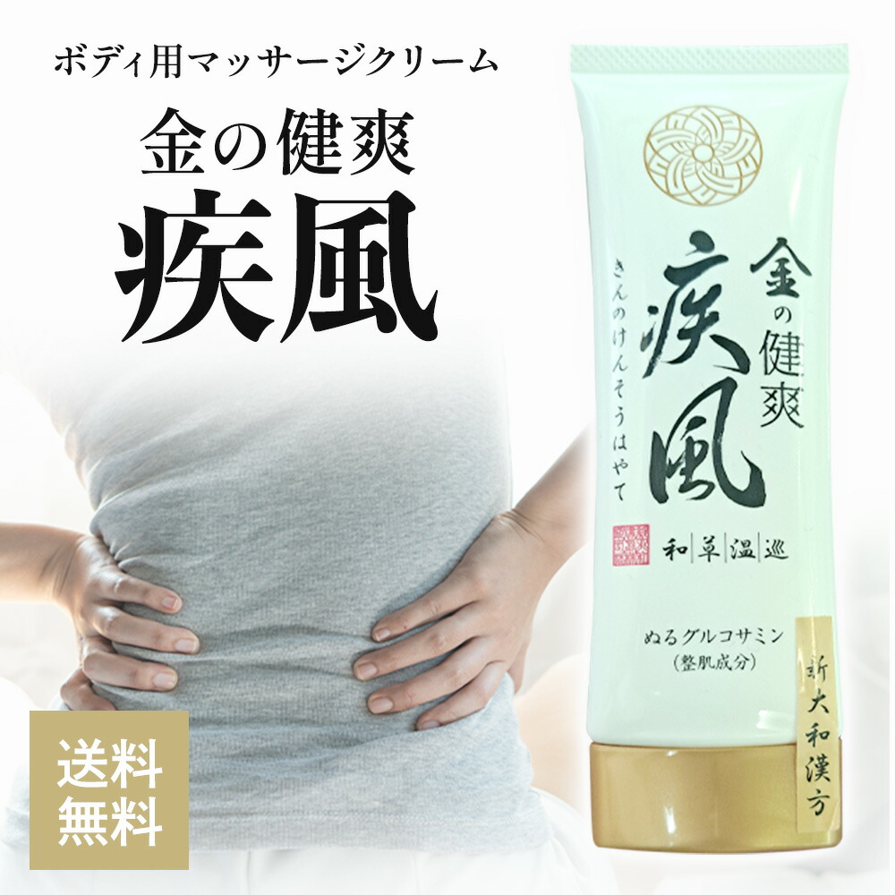 楽天市場】【ワンダフルデー☆限定クーポン3/1】金の健爽疾風 80g 塗る