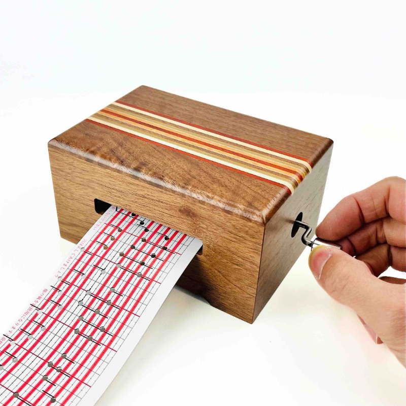 楽天市場】オルガニート（カード式オルゴール）用 ウォルナットケース