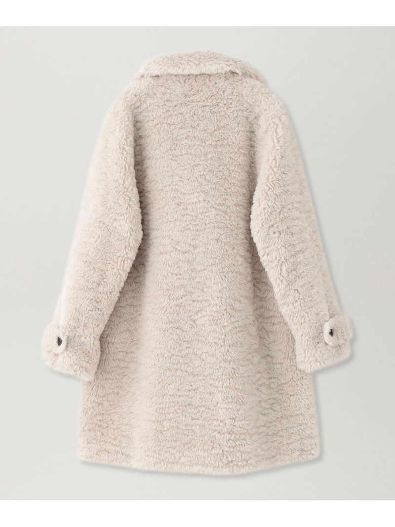 楽天市場】【SALE／20%OFF】【LEMONPLET】フェイクファーコート