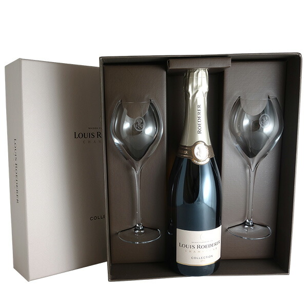 楽天市場】ルイ ロデレール コレクション244 デュオ 2グラスセット[N.V