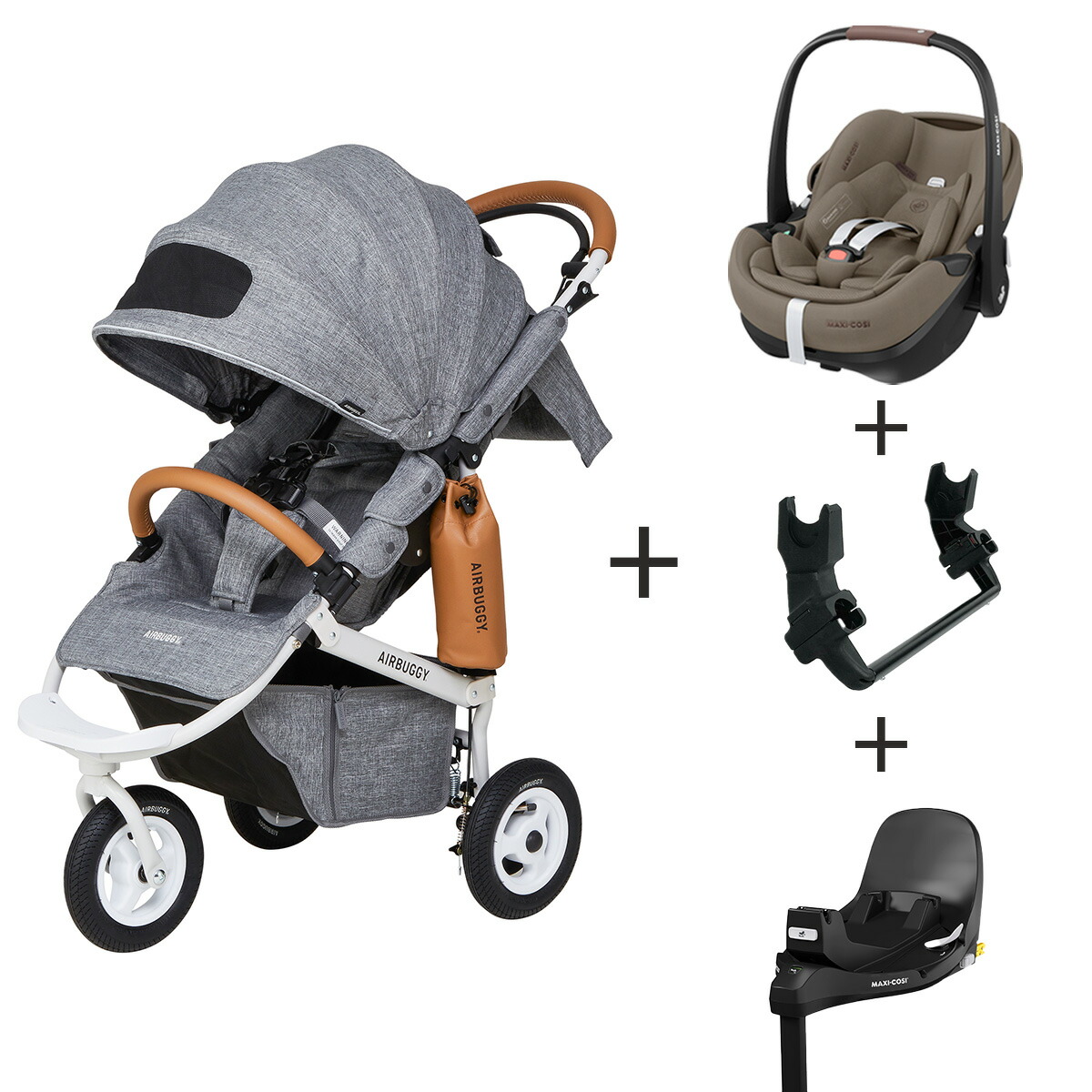 楽天市場】【レビュー特典あり】 エアバギー × マキシコシ お出かけ4点