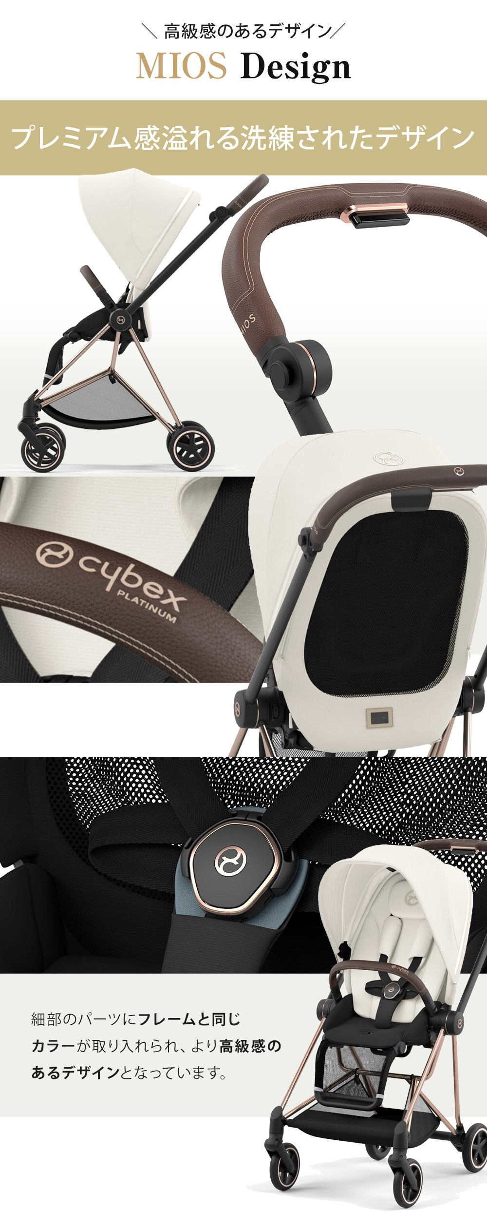 楽天市場】サイベックス ミオス JP3 ローズ ゴールド フレーム フル