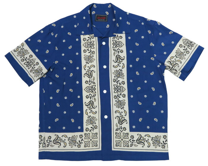 楽天市場】GANGSTERVILLE ギャングスタービル 半袖 レーヨン オープン