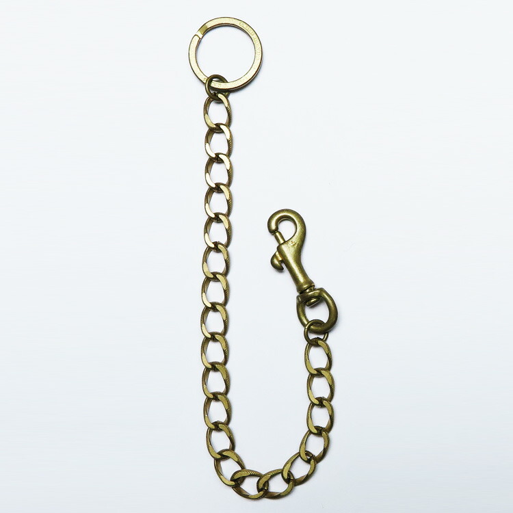 楽天市場】GLAD HAND グラッドハンド チェーン キーリング 35cm 真鍮