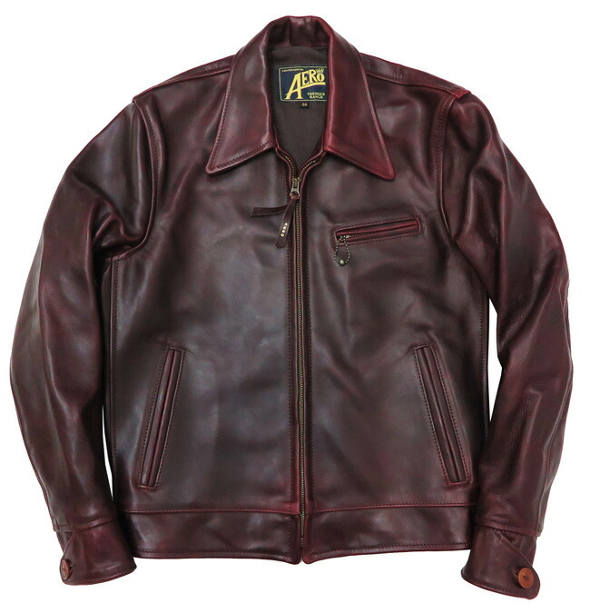 楽天市場】エアロレザー AERO LEATHER ライダースジャケット