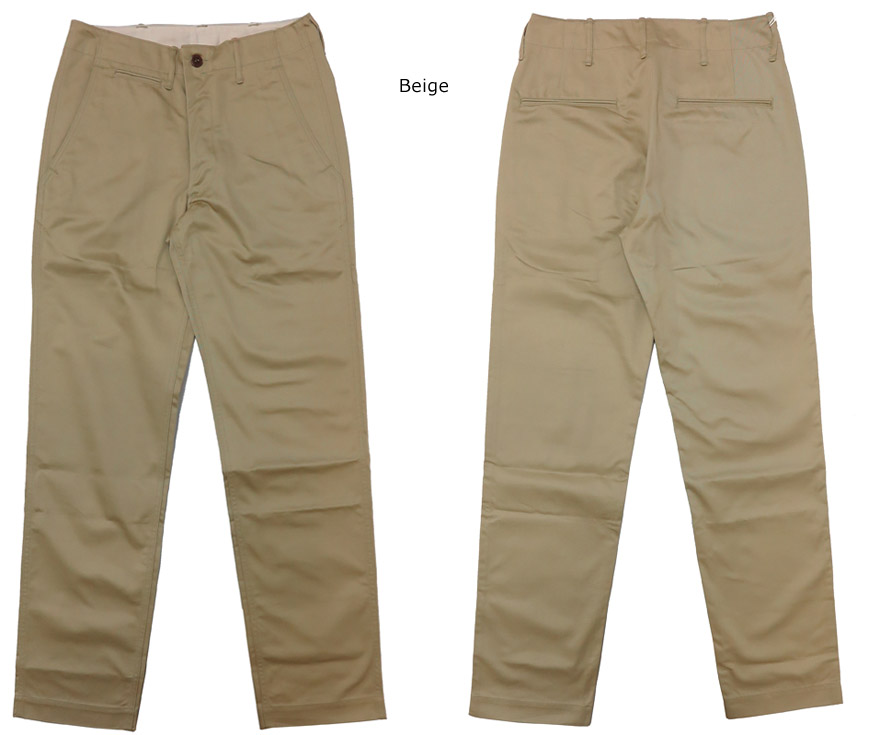 楽天市場】ウェアハウス WAREHOUSE Lot.1082 チノ トラウザーズ