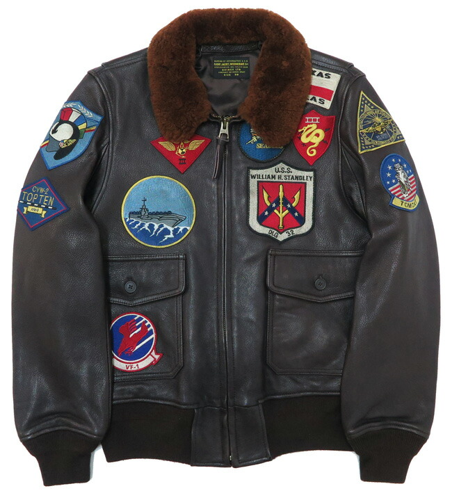 楽天市場】フライトジャケット g-1（ブランドアビレックス）（メンズ