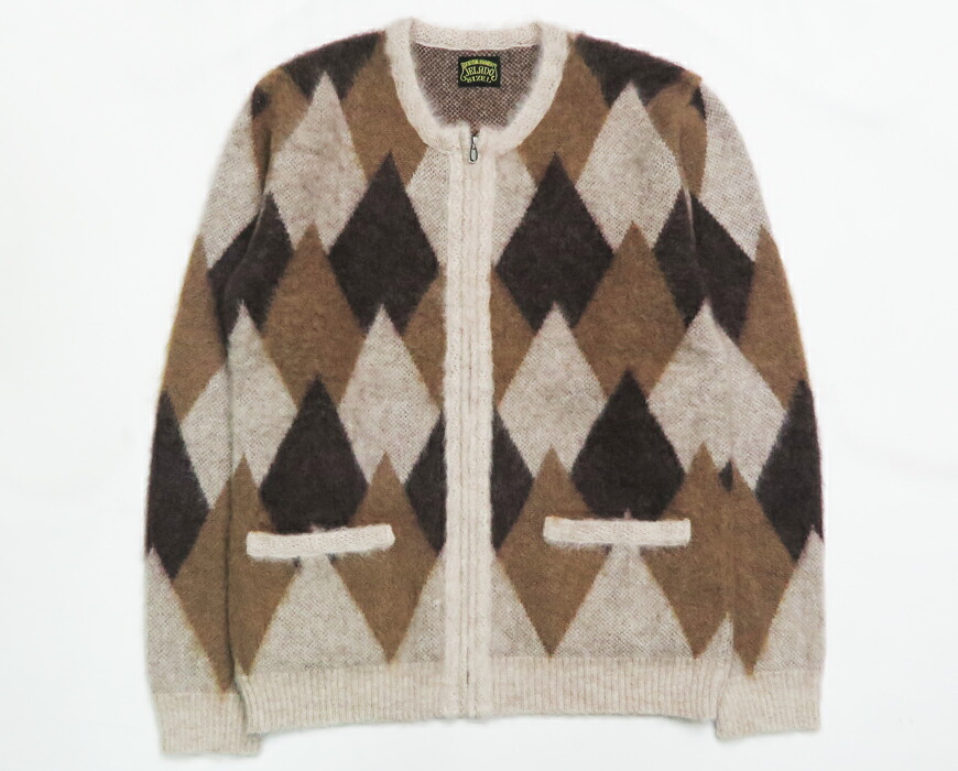 楽天市場】JELADO ジェラード モヘア ジップ カーディガン Breed