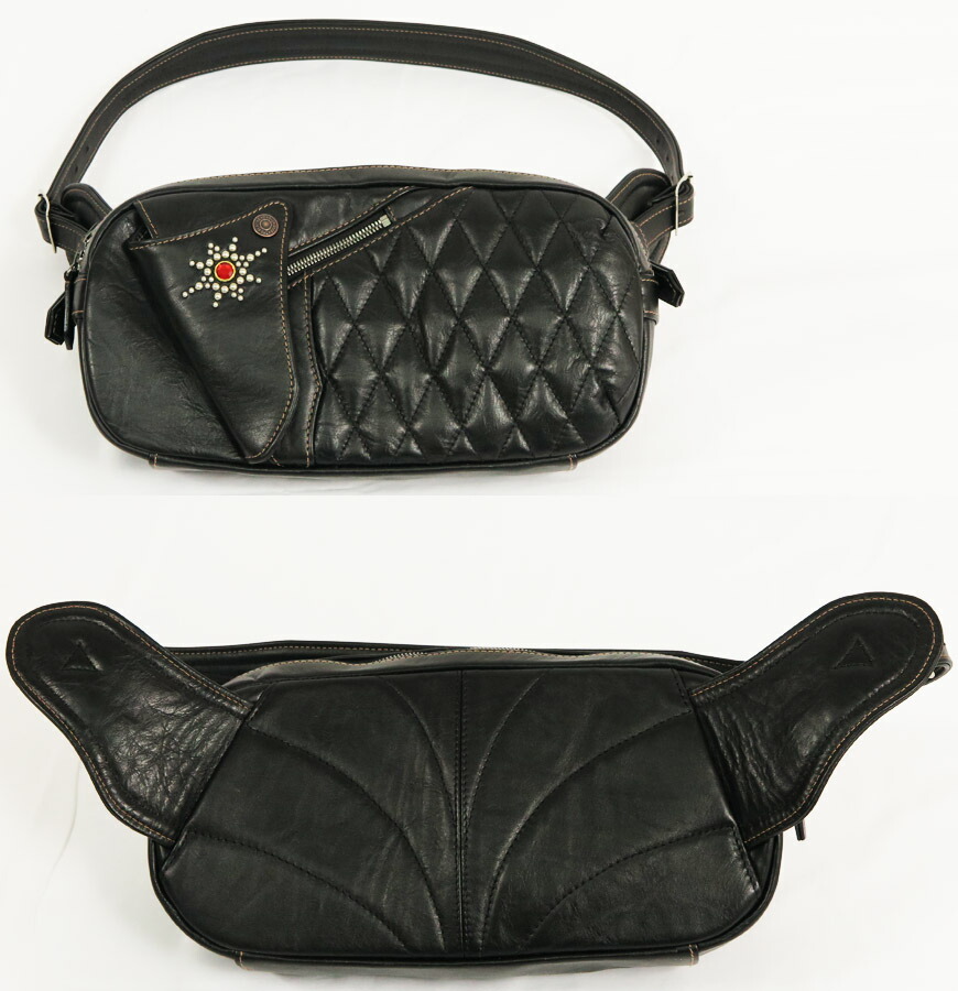 楽天市場】フラットヘッド THE FLAT HEAD ホースハイド ボディバッグ