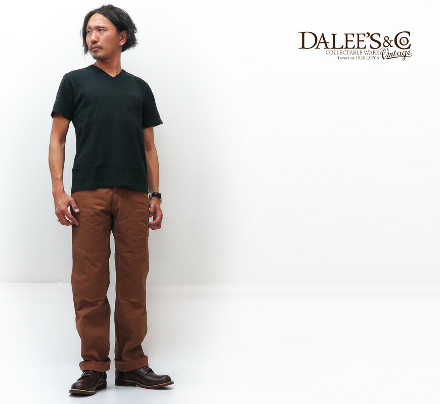 楽天市場】DALLES & CO ダリーズ＆コー 1910s ダブルニー ワークパンツ