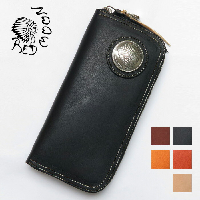 楽天市場】レッドムーン REDMOON ラウンドジップ ロングウォレット