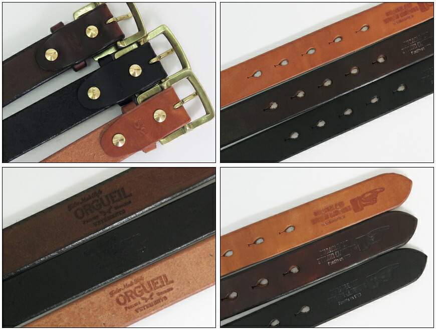 楽天市場】ORGUEIL オルゲイユ オイルハーネス レザー ベルト